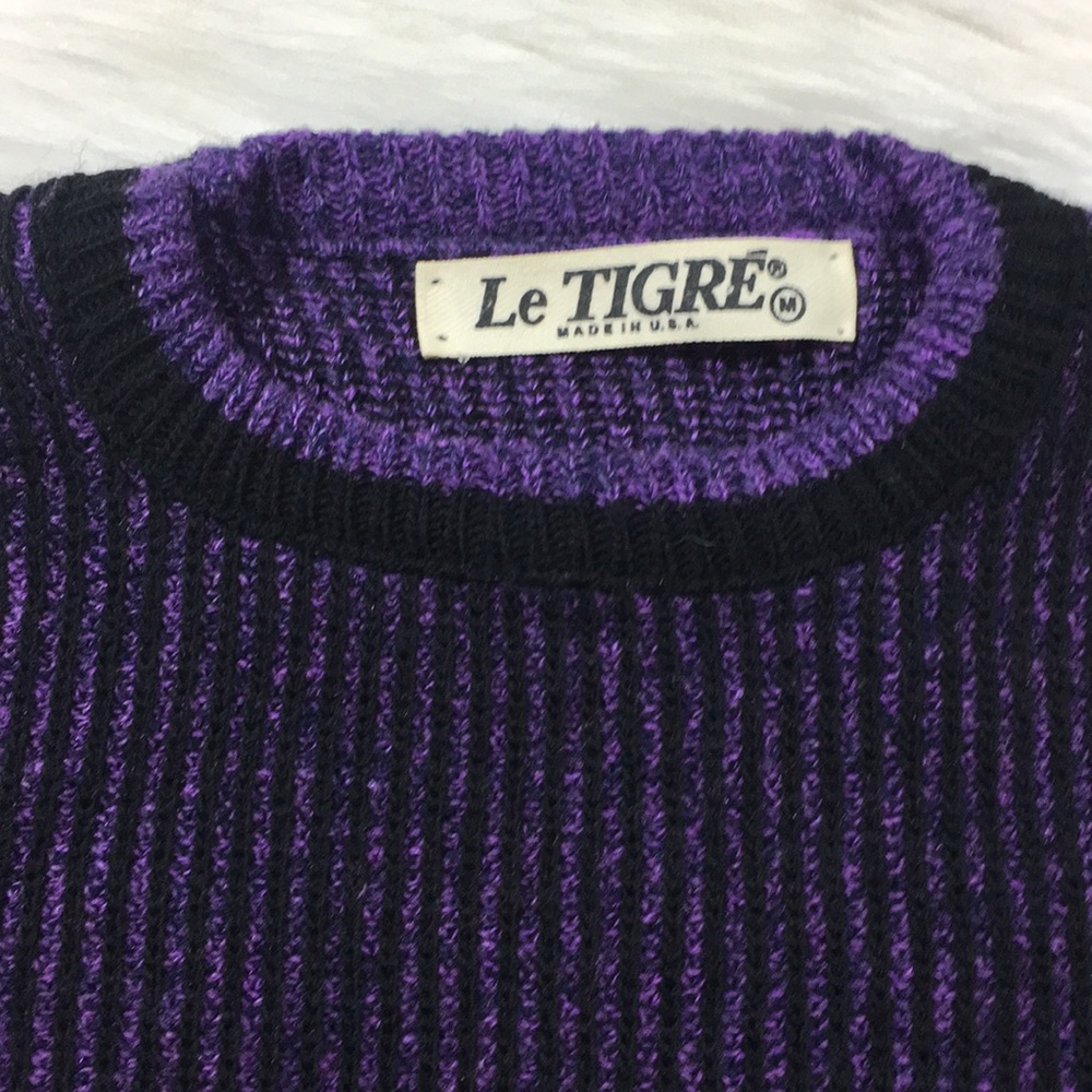 Vintage LeTigre textured Sweater